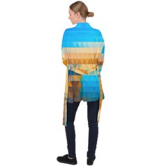 Long Sleeve Velvet Kimono  