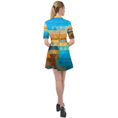 Belted Shirt Dress 