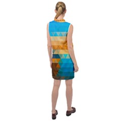 Sleeveless Shirt Dress 