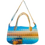 Mosaic  Removal Strap Handbag