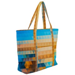 Zip Up Canvas Bag 