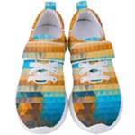 Mosaic  Women s Velcro Strap Shoes