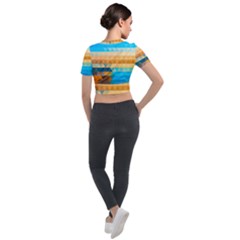 Short Sleeve Cropped Jacket 