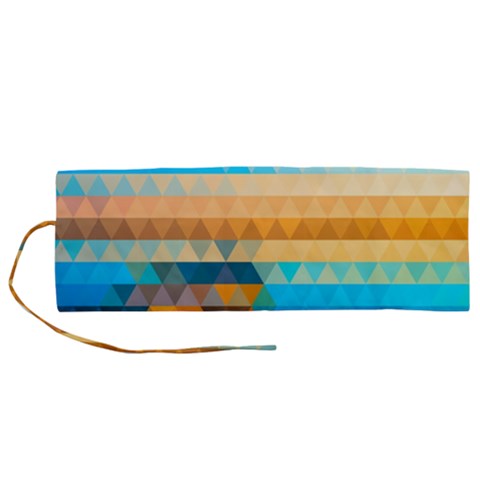 Mosaic  Roll Up Canvas Pencil Holder (M) from ArtsNow.com