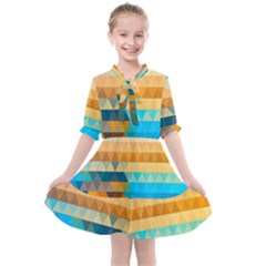 Kids  All Frills Chiffon Dress 