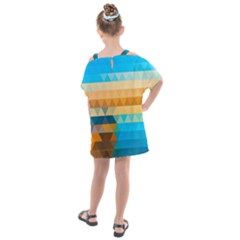 Kids  One Piece Chiffon Dress 