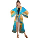 Mosaic  Maxi Kimono