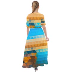Waist Tie Boho Maxi Dress 