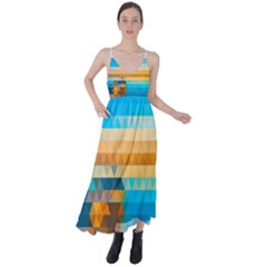 Tie Back Maxi Dress 