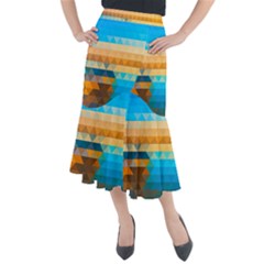 Midi Mermaid Skirt 