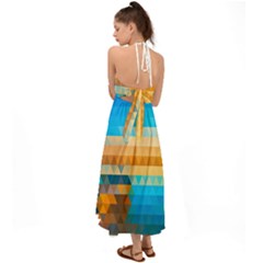 Halter Tie Back Dress  