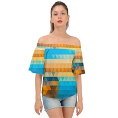 Off Shoulder Short Sleeve Top 