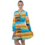 Mosaic  All Frills Chiffon Dress