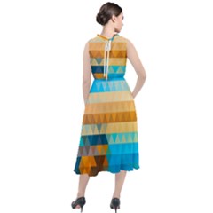 Round Neck Boho Dress 