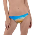 Mosaic  Ring Detail Bikini Bottom