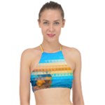 Mosaic  Racer Front Bikini Top