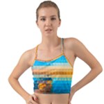 Mosaic  Mini Tank Bikini Top