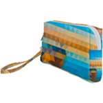 Mosaic  Wristlet Pouch Bag (Small)