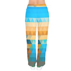 Women Velvet Drawstring Pants 