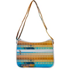 Zip Up Shoulder Bag 