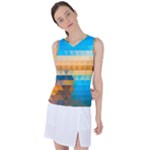 Mosaic  Women s Sleeveless Sports Top