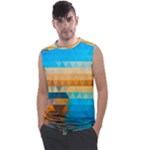 Mosaic  Men s Regular Tank Top