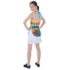 Racer Back Mesh Tank Top 