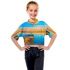 Kids Mock Neck T-Shirt 