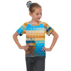 Kids  Mesh Piece T-Shirt 