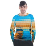 Mosaic  Men s Long Sleeve Raglan Tee