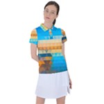 Mosaic  Women s Polo Tee