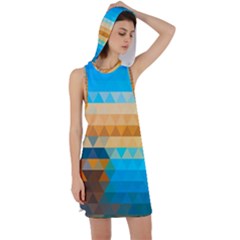 Racer Back Hoodie Dress 