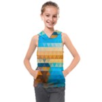 Mosaic  Kids  Sleeveless Hoodie