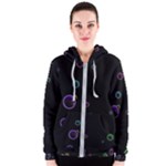 Bubble show Women s Zipper Hoodie