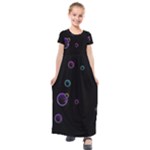 Bubble show Kids  Short Sleeve Maxi Dress