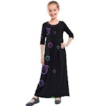 Bubble show Kids  Quarter Sleeve Maxi Dress