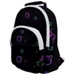 Bubble in dark Rounded Multi Pocket Backpack