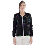 Bubble in dark Women s Windbreaker