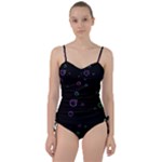 Bubble in dark Sweetheart Tankini Set