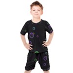 Bubble in dark Kids  Tee and Shorts Set