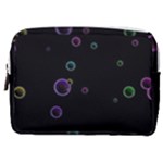 Bubble in dark Make Up Pouch (Medium)