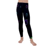 Bubble in dark Kids  Lightweight Velour Leggings