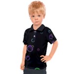 Bubble in dark Kids  Polo Tee