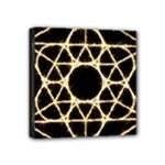 Sacred Geometry: Metatron Mini Canvas 4  x 4  (Stretched)