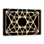 Sacred Geometry: Metatron Canvas 18  x 12  (Stretched)