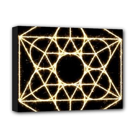 Sacred Geometry: Metatron Deluxe Canvas 16  x 12  (Stretched)  from ArtsNow.com