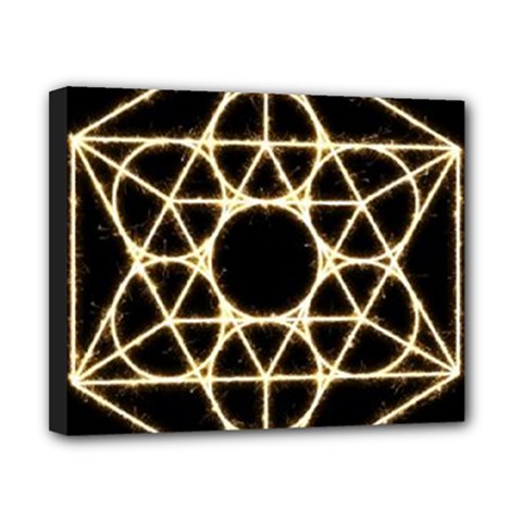 Sacred Geometry: Metatron Canvas 10  x 8  (Stretched) from ArtsNow.com
