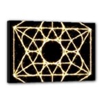 Sacred Geometry: Metatron Canvas 18  x 12  (Stretched)