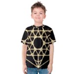 Sacred Geometry: Metatron Kids  Cotton Tee