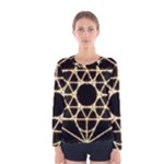 Sacred Geometry: Metatron Women s Long Sleeve Tee